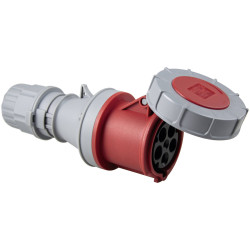 as - Schwabe 60428 CEE Connector 63A 5-Pin 400V Durable 1pc