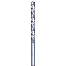 kwb 511908 Wood Twist Drill Bit 8mm Twin-groove design HSS-M2