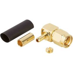 Złącze koncentryczne Montaż na kablu Męski 50Ω typ złącza Złącze SMA 12.4GHz Lutowane typ kabla M17/152-RD316, RG-179