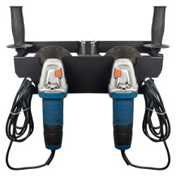 Wieszak na dwie szlifierki, uchwyt narzędziowy