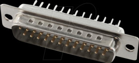 ST25PV D-Sub male 25 pin with solder pins