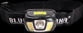 48605 LED headlamp, 250 lm, black/yellow, IP54, 3x AAA