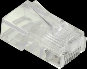 21993060 RJ45 modular plug, Cat. 5e, unshielded, 10 pieces