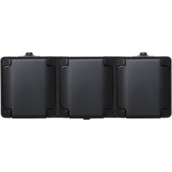 BRYZA czarny Gn.potrój. kl.matowa IP54 180940 KOS