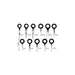 klucze wyjmaki do demontażu Pinów - zestaw 11 szt.