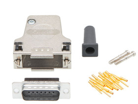 Osłona złącza, FCT 15-pinowe Osłona złącza D-sub do Złącza D-Sub FCT from Molex