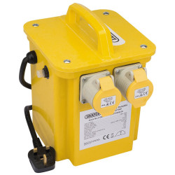 Draper 31264 3.3kVA 230V to 110V Portable Site Transformer