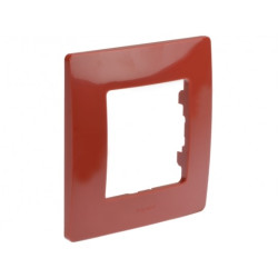 Ramka pojedyncza NILOE czerwona Legrand