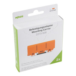 Nośnik montażowy Uchwyt montażowy 221 WAGO Zatrzask