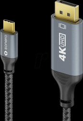 SPC-V200-010 Adapter cable USB Type-C &gt; DP, 4K@60 Hz, 1.0 m