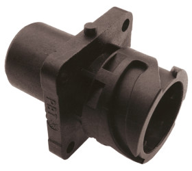 Złącze wielostykowe przemysłowe 7-pinowe, panelowe Gniazdo ITT Cannon