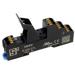 Idec SJ2S-21L SJ Series Relay socket 1 pc Black for relays