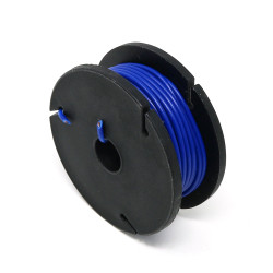 Stranded-Core Wire Spool - 25ft - 22AWG - Blue