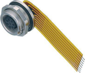 binder 09 0428 65 08-20 Złącze żeńskie kołnierzowe złącze żeńskie proste Seria: 712 Łączna ilość styków: 8 1 szt.