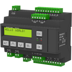 AkYtec 37C058 PR200 PLC Controller 230V AC LCD RS485 Modbus ALP Software