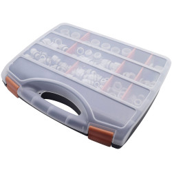 Quadrios 2102CA111 Cable Gland Set PA66 Grey-White RAL7035 Compact Kit