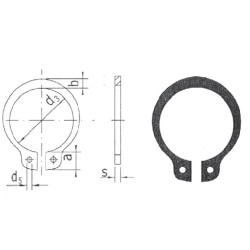 Rapid Shaft Retaining Clip 3mm Pack 20