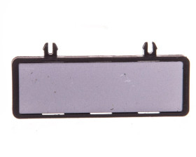 Tabliczka czołowa opisowa czysta 48x17mm ZFS60-T0 019924