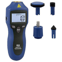 PCE Instruments PCE-DT 65 Tachometer Laser/Mechanical Speed Measurement