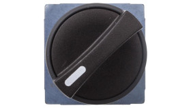 Przełącznik 2 Położeniowy Pokretło 22Mm Czarny 1Z Bez Samopowrotu Xb7nd21