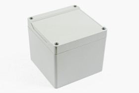 Obudowa ABS szerokość zew. 104.9 mm długość zew. 104.9 mm wys. zew. 89,9 mm Hammond IP66