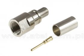 Wtyk FME zaciskany na przewód H155