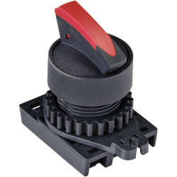 TruComponents 660024 Selector Toggle Red 2 x 45 &#xB0;
