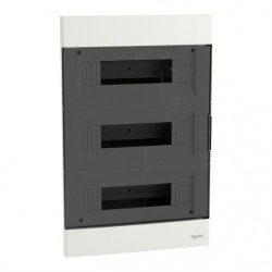 Rozdzielnica obudowa modułowa podtynkowa 3x12 drzwi transparentne Easy9 300x470x99mm IP40 Schneider