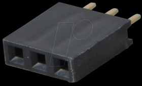 094-1-003-0-NFX-YS0 Sockets 2.54 mm, 1X03, straight
