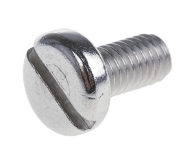 Śruby maszynowe M6 łeb z łbem walcowym soczewkowym Stal nierdzewna długość 12.0mm skok 1.0mm