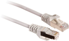 Patchcord skrętka kat. 5e FTP, 1m, szary (GF-PC5EFTP-1G) GETFORT
