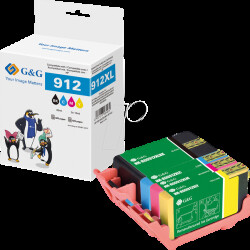 21900 Ink, multipack, 912XL, compatible, HP