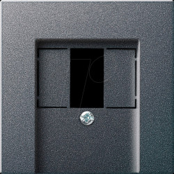 027628 Abdeckung für TAE und USB anthrazit