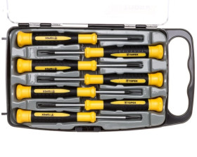 Wkrętaki precyzyjne 1,5x50mm 2x50mm 2,5x50mm PH000x50mm PH0x50mm T5x50mm T6x50mm (zestaw 7 szt.) 39d558