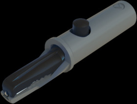 Alligator clip, black, max. 6 mm, L 53 mm, CAT O, socket 4 mm, 930126100