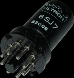 6SJ7 Electron tube, pentode, octal, 8-pin, 6.3 V