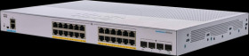 CBS250-24P-4X-EU Switch, 28-Port, Gigabit Ethernet, SFP+, PoE