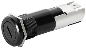 Oprawa bezpiecznikowa montowana w tablicach Montaż panelowy rozmiar: 6.3 x 32, 5 x 20mm 16A 500V ac Szybkozłącze