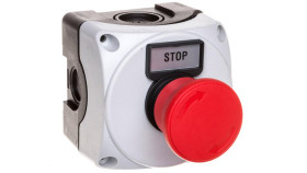 Obudowa Szara Lpzp1a8 Z Przyciskiem Grzybkowym Lpcb6344, Odblokowanie Przez...