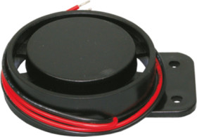 Siren, 110 dB, 24 VDC, 150 mA, 2 to 3.5 kHz, red/white, F/M50L-C