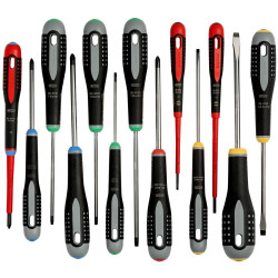 Bahco BE-9875 BE-9875 ERGO™ Screwdriver Set, 13 Piece