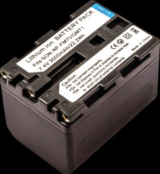 40845 Battery, camcorder, compatible, 3000 mAh