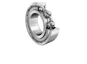 Łożysko kulkowe 609-2Z-HLN-C3 wew: 9 mm 60-2Z zew: 24 mm Pojedynczy rząd głębokich rowków kulkowychJednorzędowe łożysko