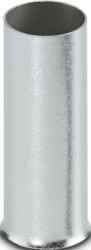 Uninsulated wire end ferrule, 120 mm², 40 mm long, DIN 46228-1, UL 486F, silver, 1090640