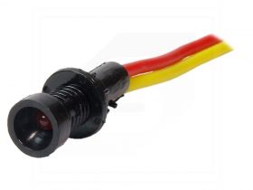 Lampka diodowa KLP-3/R 12-24VAC/DC typu LED 12-24V (klosz 3mm)/red