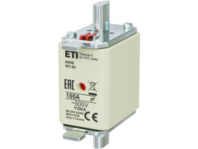 Bezpiecznik BM WT-00/gF 100A szybki 004114339 ETI