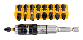 Zestaw końcówek do wkrętaka Phillips, Płaska, Torx l. elementów: 10 rozmiar: PZ2, PZ3, SL6, T15, T30 Zestawy końcówek