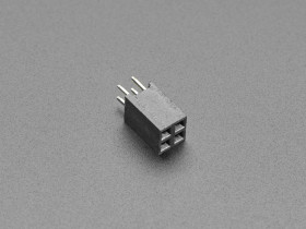 Adafruit GPIO Female Socket Riser Header - 2x2 4-pin