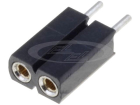 gniazdo precyzyjne proste 1x2 pin 801-41-002-10-001000 MILL-MAX