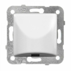 Panasonic LINNERA S płytka czołowa z ramką szkieletową na wypust kablowy biały połysk 91440077